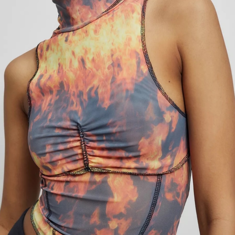 Urban Outfitters Nyx Turtleneck Tank Top